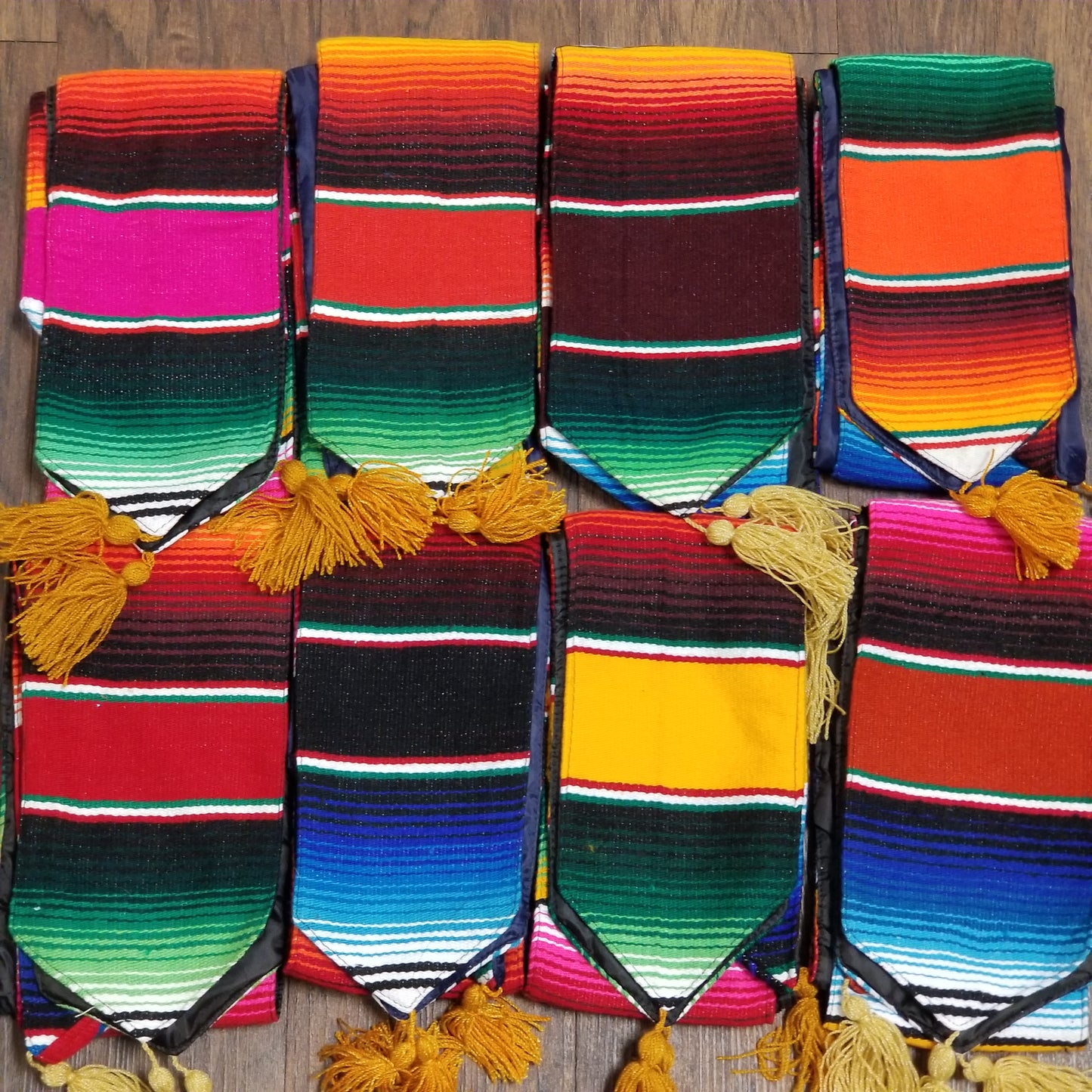 Premium Serape Graduation Stole - Sash with Lining