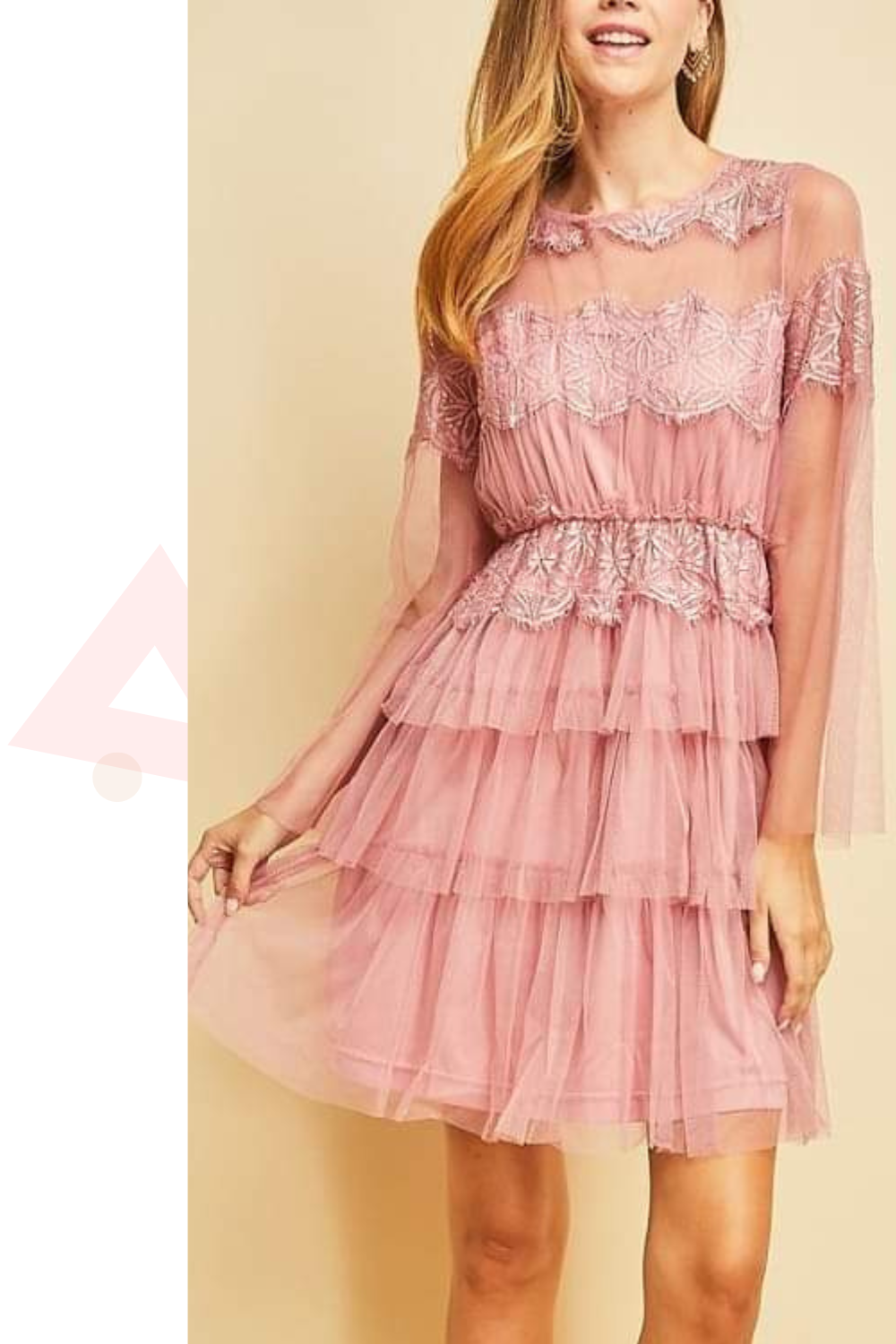 The Linda Tule Short Dress is a stunning piece featuring delicate lace applique throughout. With a back keyhole closure and elasticized waistline, this dress is both fashionable and comfortable. The bell sleeves add a touch of boho style to this chic and essential piece. Perfect for any occasion, it's an essential addition to your western wardrobe.